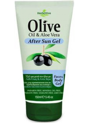 After Sun Gel with Olive Oil and Aloe Vera 150ml