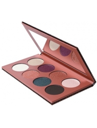 Dido Eyeshadow Palette 8 colours petrol, purple and pink shades