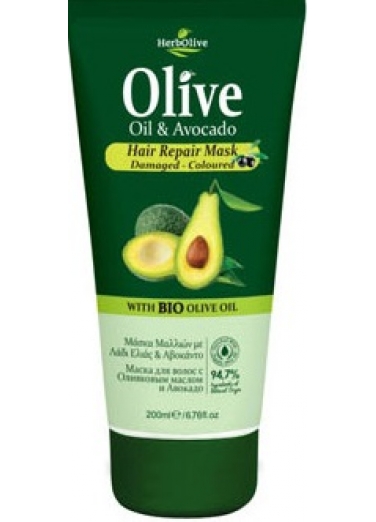 Repair Hair Mask Olive Oil and Avocado 250ml