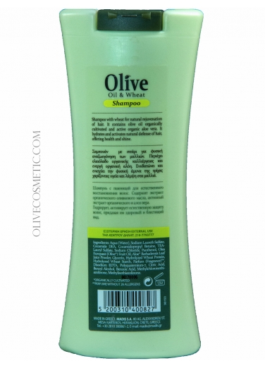Shampoo Olive Oil and Wheat 200ml